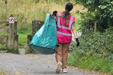 Green team volunteer 
